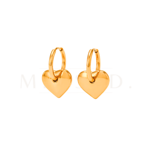 Dainty Heart Earrings