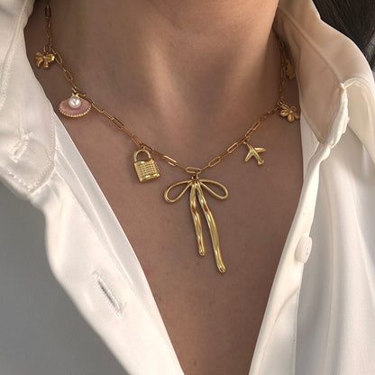 “It Girl” Charms Necklace