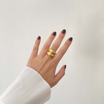 Double Dome Ring