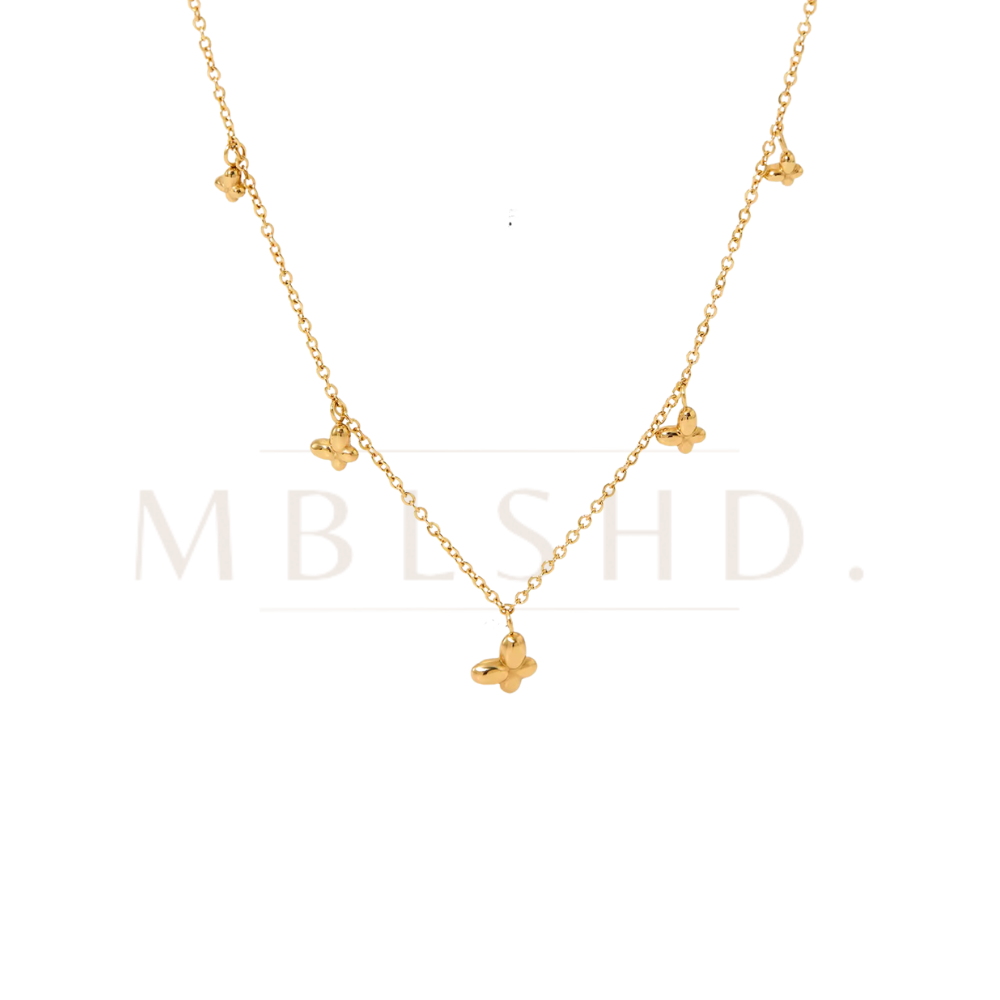 Butterfly Charms Necklace