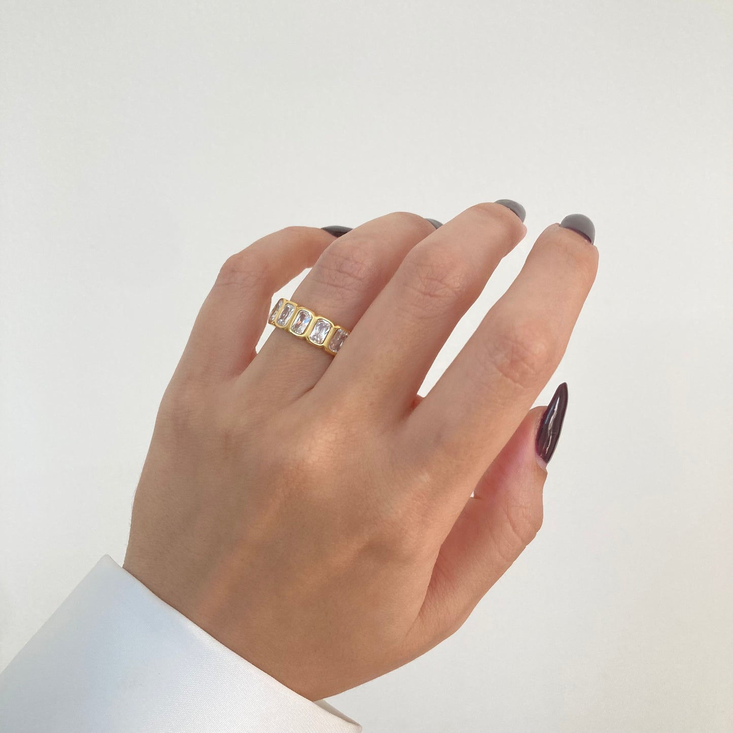 Square Eternity Ring