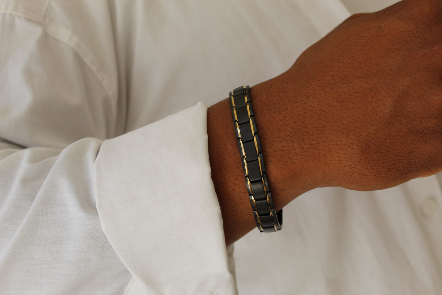 Element Gold Black Bracelet- Men