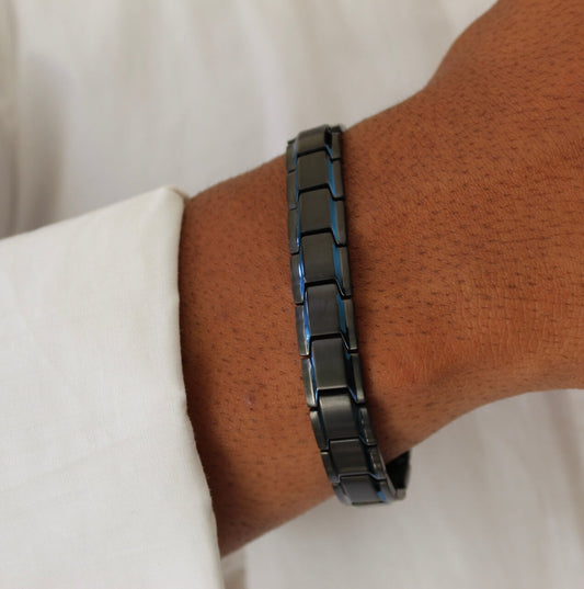 Element Blue Black Bracelet- Men