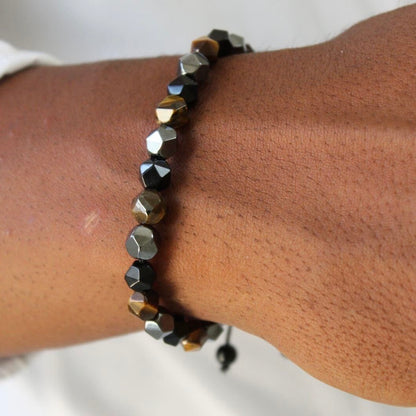 Beads Adjustable Bracelet- Men