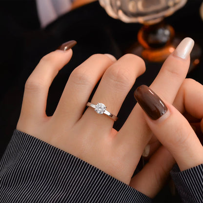 Radiant Round Ring