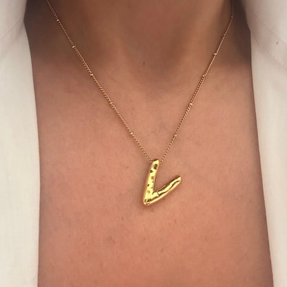 Balloon Letter Necklace