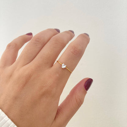 Simple Heart Ring