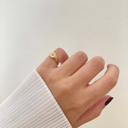 Star Signet Ring