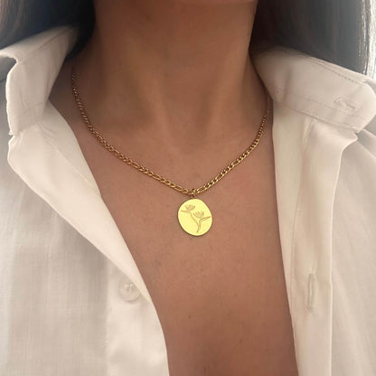 Figaro Flower Necklace