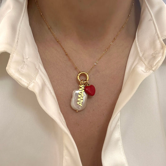 6 Removable Charms Necklace