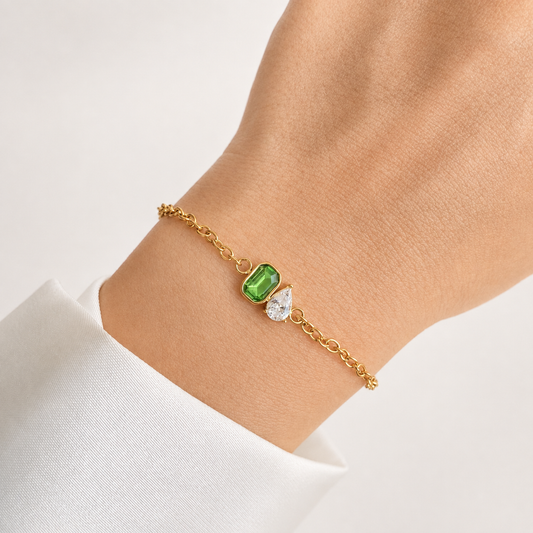 Emerald Duo Bracelet