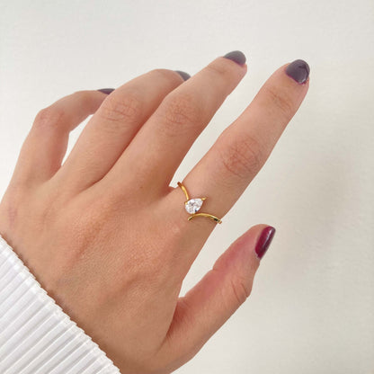 Drop Wave Ring