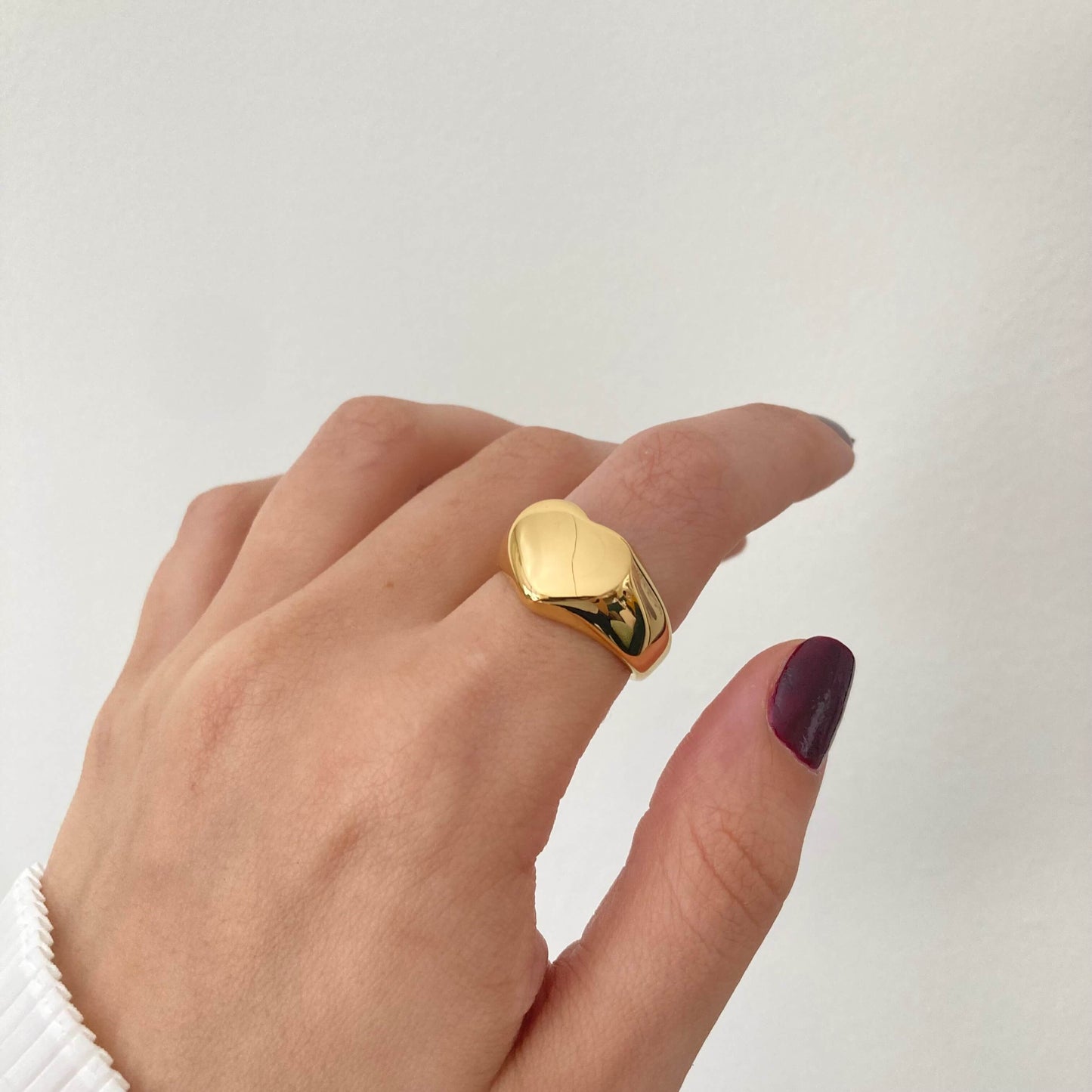 Chunky Heart Ring