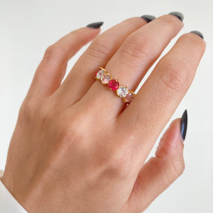 Rose Radiance Eternity Ring
