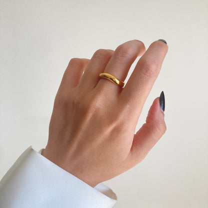 The Melted Curve Ring