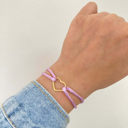 Colored Heart Bracelet