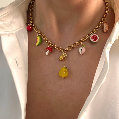 Fruit Charms Necklace