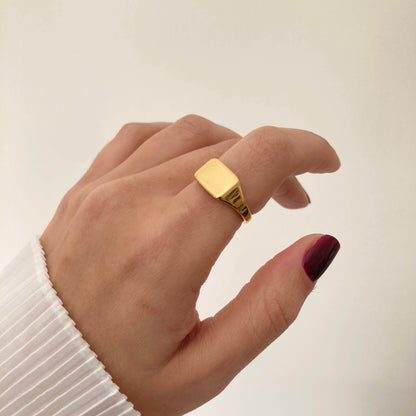 Square Chunky Ring