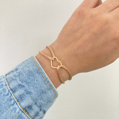 Colored Heart Bracelet