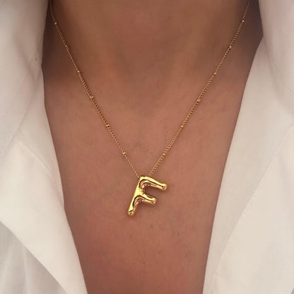 Balloon Letter Necklace