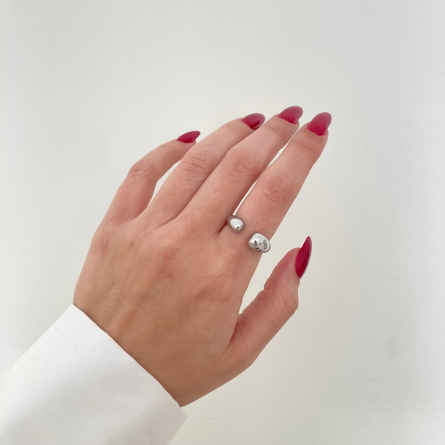 Irregular Ring -Silver-
