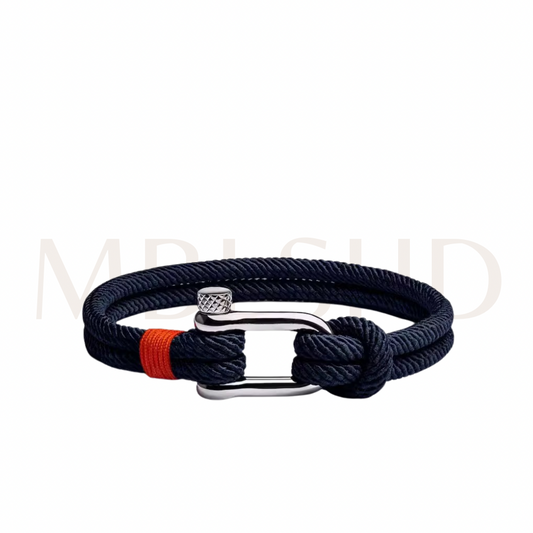 Neptune Navy Knot Bracelet