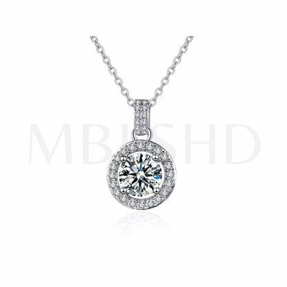 Halo Round Pendant