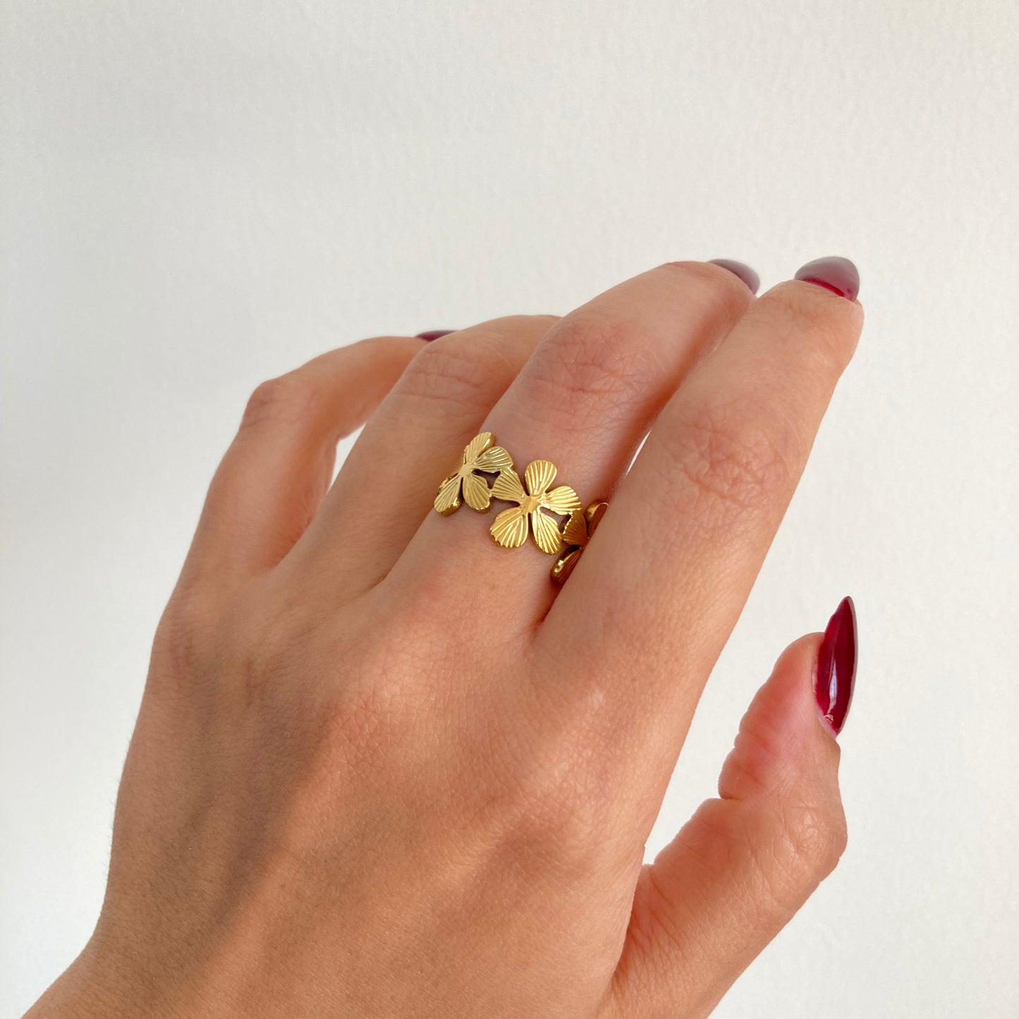 Flower open Ring