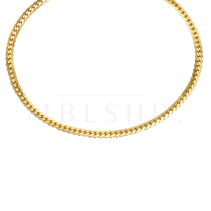 Pressed Chain Necklace