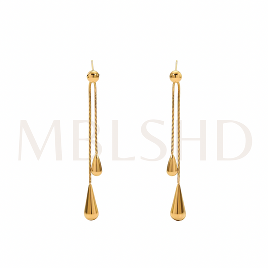 Double Drop Dainty Earrings
