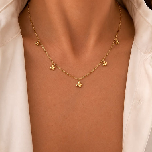 Butterfly Charms Necklace