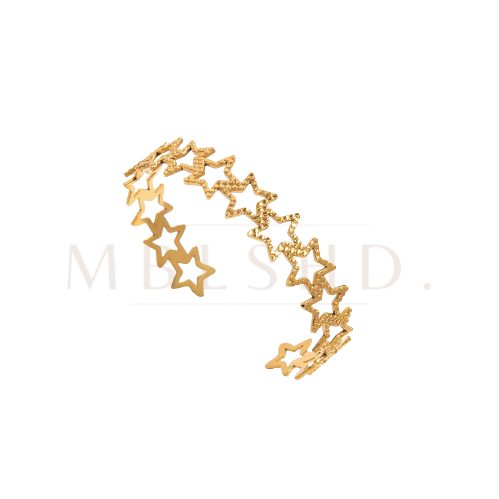 Star Open Bangle