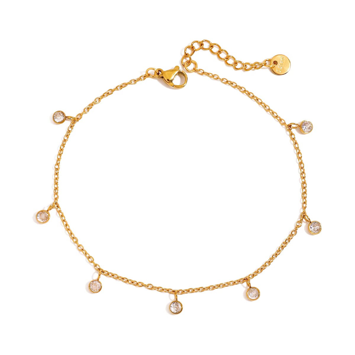 Crystal Drop Anklet