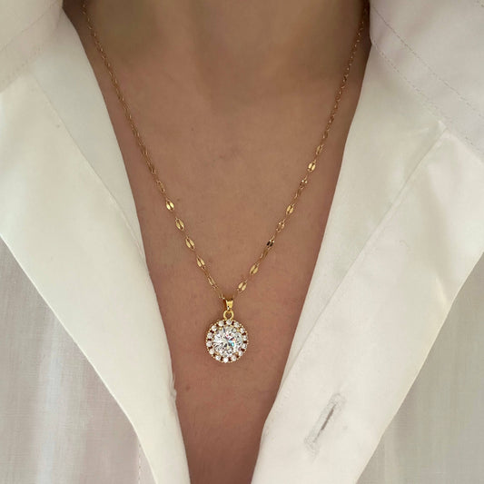 Sparkling Pendant Necklace