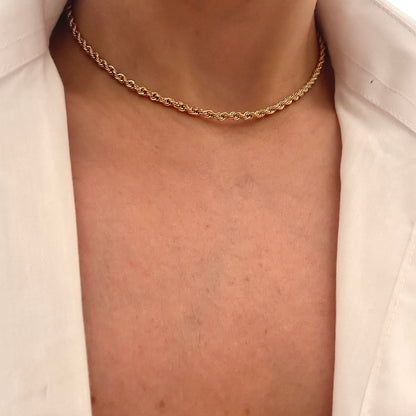Thin Twist Choker