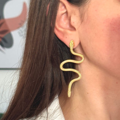 Snake Statement Earrings