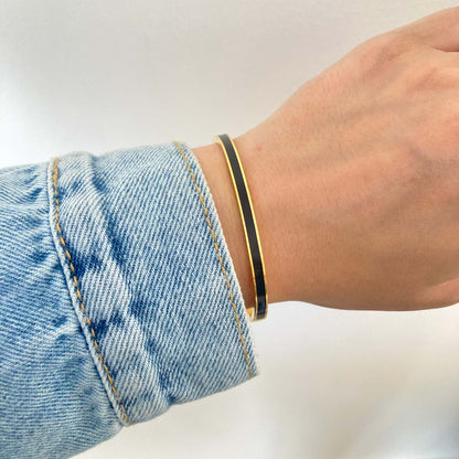 Colored Enamel Bangle