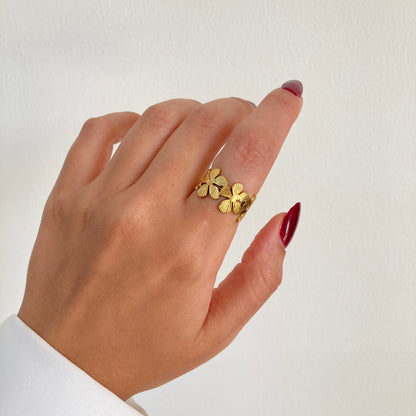 Flower open Ring