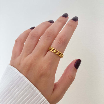 Cuban Chain Ring