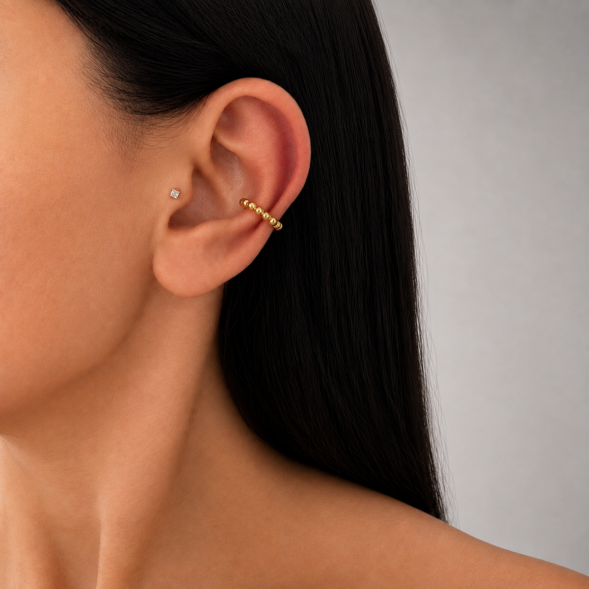 Ball Bead Earcuff