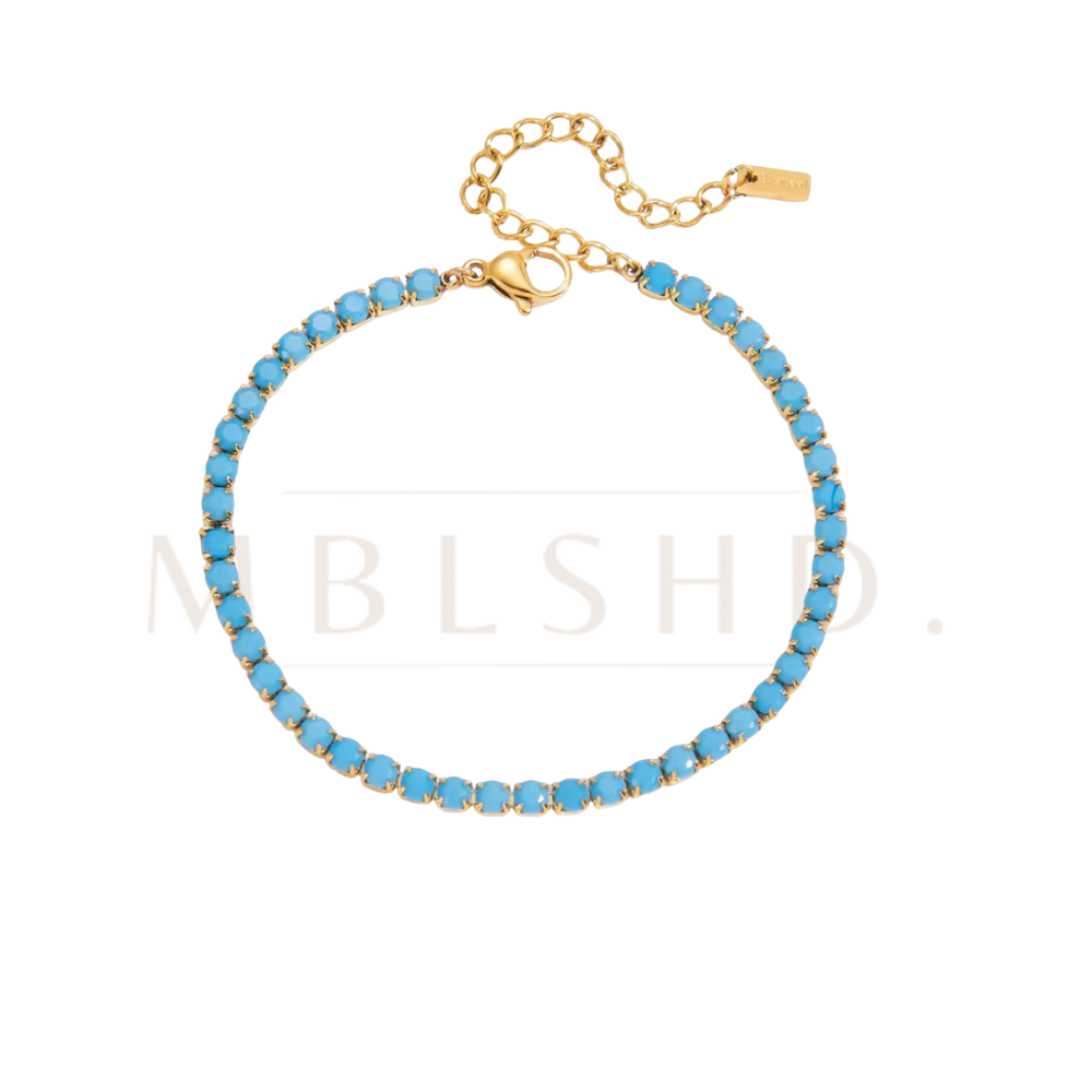 Tennis Turquoise Bracelet
