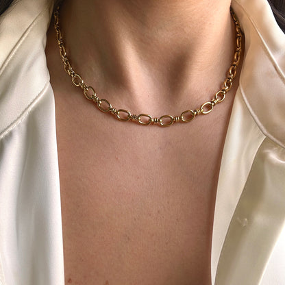 Bold O Chain Necklace