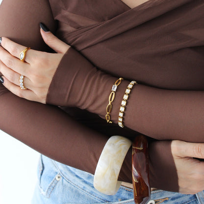 Chestnut Brown Bangle