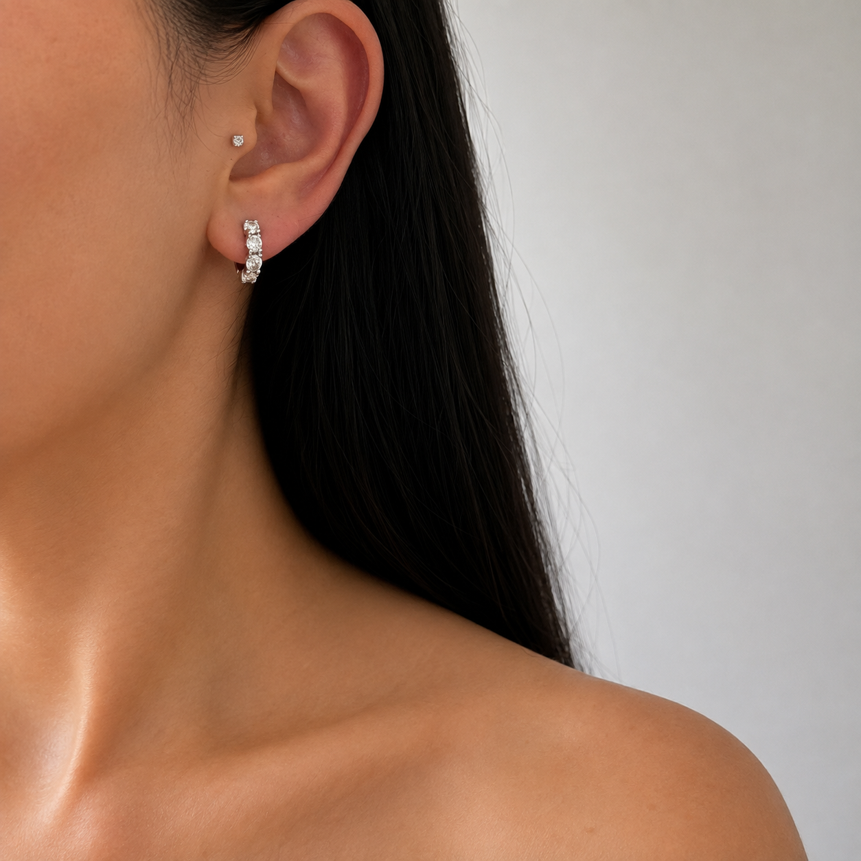 Three Wishes Earrings Silver