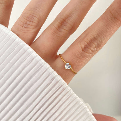 Simple Heart Ring