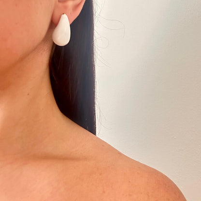 Teardrop Colored Earrings