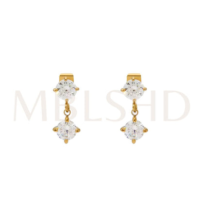 Twin Spark Earrings