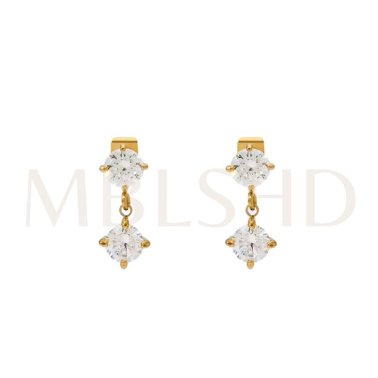 Twin Spark Earrings