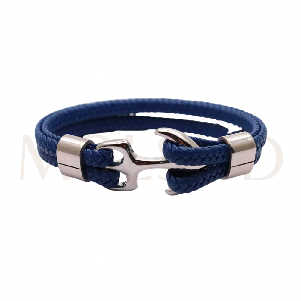 Admiral Blue Anchor Bracelet