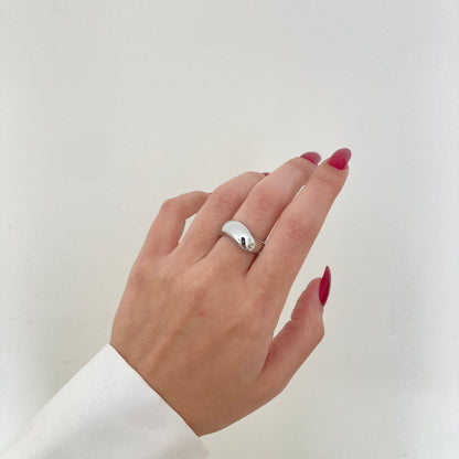 Wave Ring silver